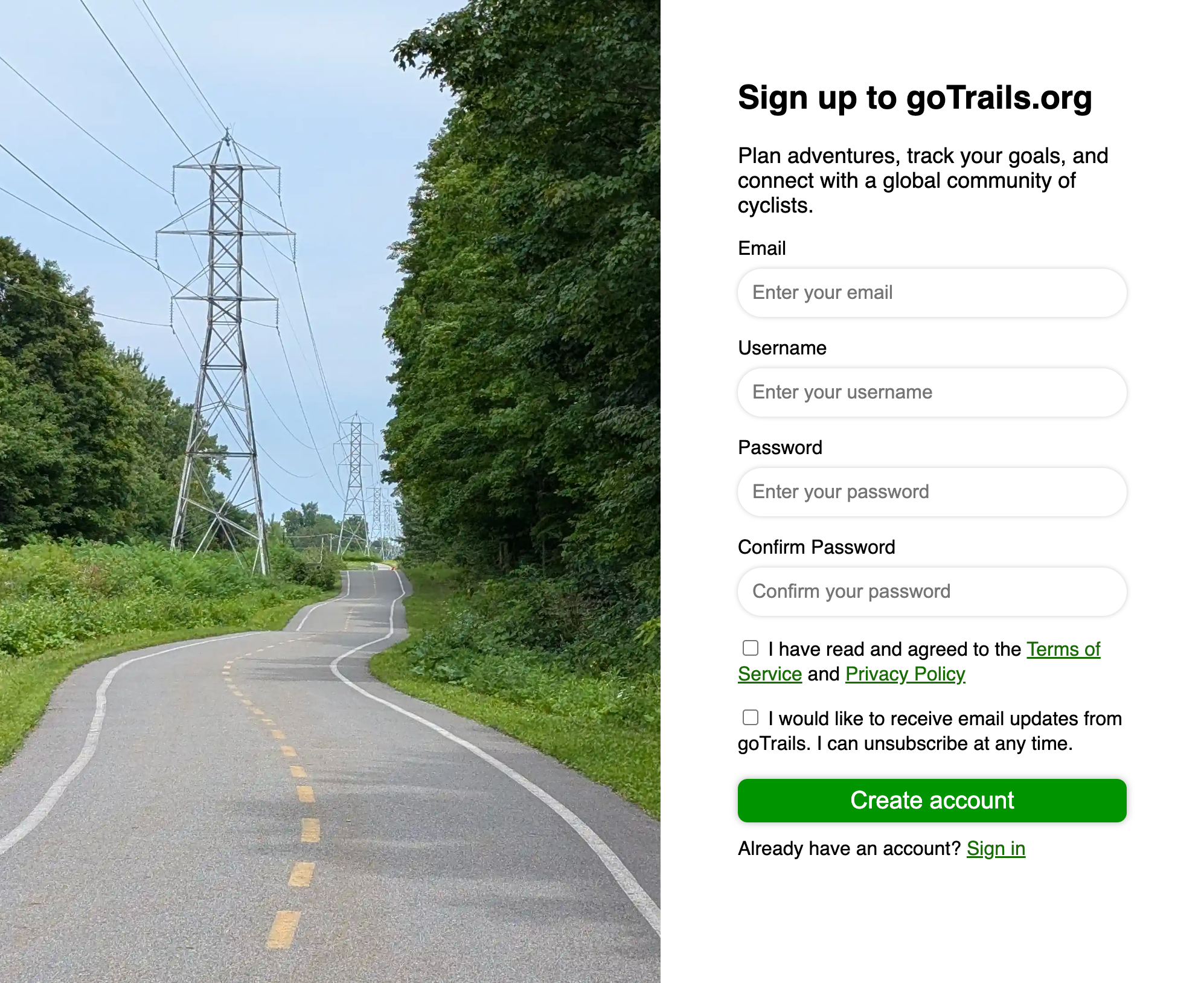 Create a high-quality trail on GoTrails.org that users will love