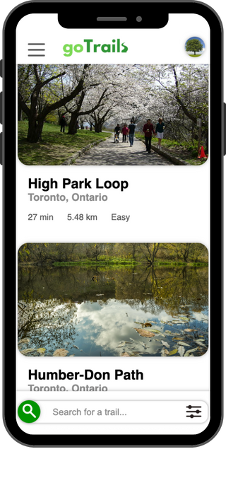 Choose from our curated selection of trails.